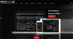 Desktop Screenshot of metalprodex.com